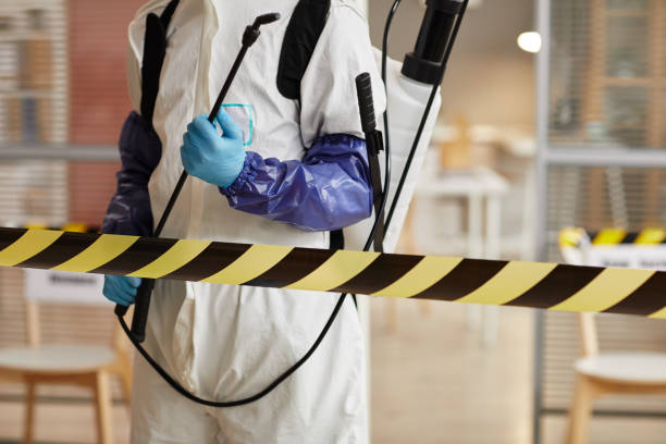 Professional Crime Scene Cleanup technician working in Cataumet, MA